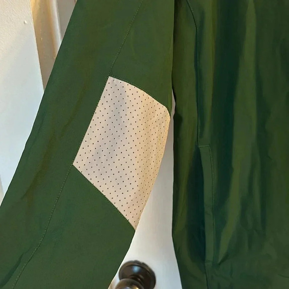 UNDER ARMOUR Squad Woven Warm Up Jacket green Zip medium - Picture 2 of 5